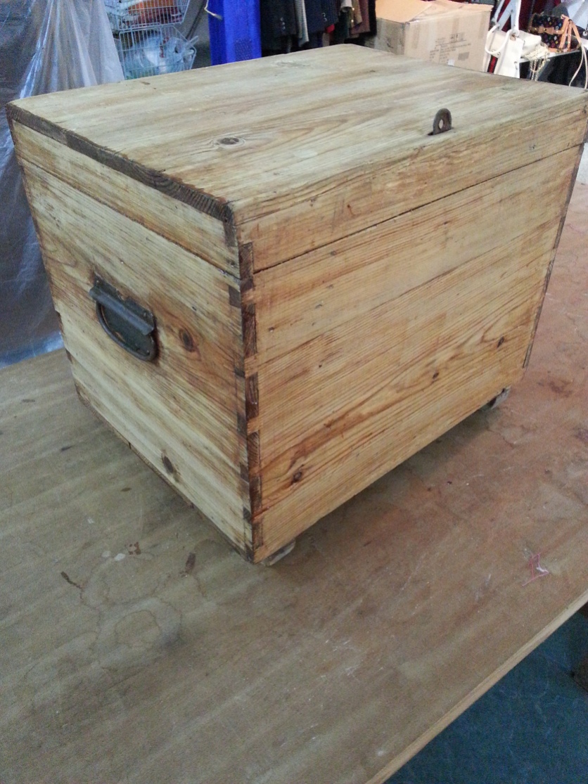 Restauración caja de madera