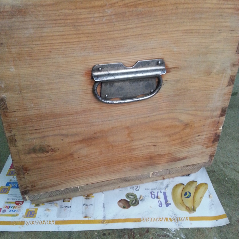 RestauracióRestauración caja de maderan caja de madera
