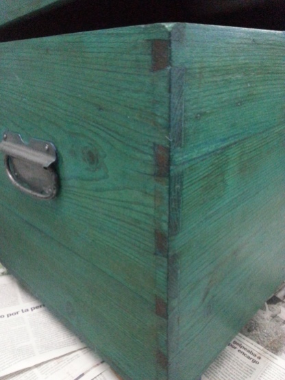 Restauración caja de madera